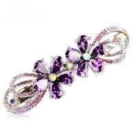 Regent hair accessories Korean alloy colorful hair clip clip children's headdress accessories Violet